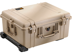 PELICAN（ペリカン）プロテクターケース 1610 フォーム付 DESERT TAN [デザートタン] [1610-020-190] ハードケース 防水性・耐衝撃性・防塵性 保護ケース カメラ用品 収納可能な延長ハンドル