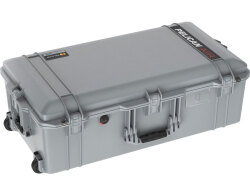 PELICAN(ペリカン) 1615 エアケース フォーム付き プレスアンドプルラッチ シルバー 71L [016150-0001-180] 1615Air 1615 Air Case with Form Press and Pull Latch Silver