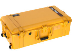 PELICAN(ペリカン) 1615 エアケース フォーム付き プレスアンドプルラッチ イエロー 71L [016150-0001-240] 1615Air 1615 Air Case with Form Press and Pull Latch Yellow