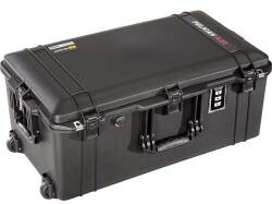 Pelican(ペリカン) 1626 エアケース フォーム付き ブラック 76L プッシュボタンラッチ付き [016260-0000-110] 1626 Air Case with Form WF Black カメラ ケース