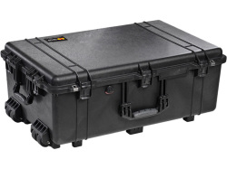 PELICAN（ペリカン）プロテクターケース 1650 フォームなし BLACK [ブラック] [1650-021-110] キャスター付き ハードケース 防水性・耐衝撃性・防塵性 保護ケース カメラ用品 収納可能な延長ハンドル