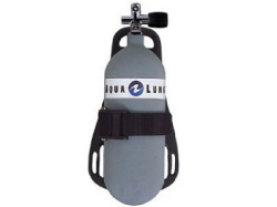 AQUALUNG 4L(19.6MPa) メタリコンタンクブロック （K2バルブ・ハーネス付き） 【送料無料】※要在庫確認