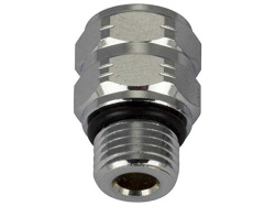 レギュレター ファーストステージ用アダプター 1/2（オス）から3/8（メス） スキューバダイビング用品 メンテナンス