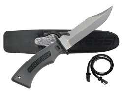 Cressi（クレッシィ）NORGE ダイバーナイフ 全長：228mm [RC553010]