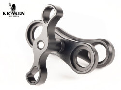 KRAKEN（クラーケン）ワイドアングルクランプ [KR-CLW] Wide Angle Clamp 水中カメラ 水中撮影 スキューバダイビング スノーケリング スキンダイビング