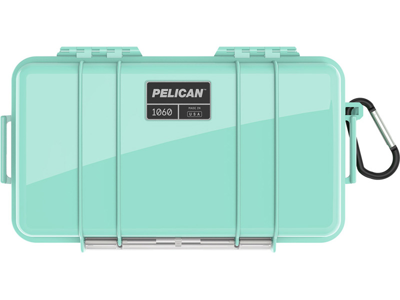 PELICAN（ペリカン） マイクロケース 1060 SEAFOAM [シーフォーム] [1060-025-139] 携帯電話 デジカメケース 保護ケース スキューバダイビング ハードケース
