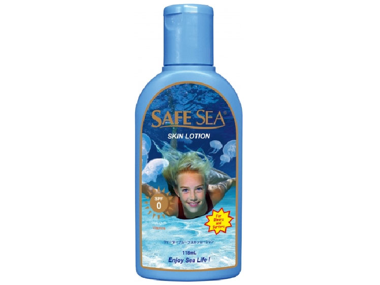 SAFE SEA（セーフシー）SPF0 ボトルタイプ SKIN LOTION 日焼け＆クラゲの攻撃をシャットアウト