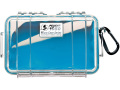PELICAN（ペリカン） マイクロケース 1050 BLUE/CLEAR [ブルー/クリア] [1050-026-100] 透明 携帯電話 デジカメケース 保護ケース スキューバダイビング ハードケース