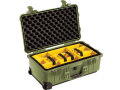 PELICAN(ペリカン) 1514 プロテクターケース パッド付ディバイダー ODグリーン 27L [015100-0040-130] 1514 Protector Case with Padded Divider OD Green