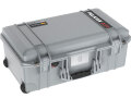 PELICAN(ペリカン) 1535 エアケース フォーム付き プレスアンドプルラッチ シルバー 27L [015350-0002-180] 1535Air 1535 Air Case with Form Press and Pull Latch Sliver