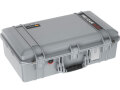 PELICAN(ペリカン) 1555 エアケース フォーム付き プレスアンドプルラッチ シルバー 36L [015550-0001-180] 1555Air 1555 Air Case with Form Press and Pull Latch Silver