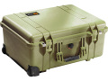 PELICAN（ペリカン）プロテクターケース 1560 フォームなし OD GREEN [ODグリーン] [1560-001-130] キャスター付き ハードケース 防水性・耐衝撃性・防塵性 保護ケース カメラ用品 収納可能な延長ハンドル