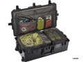 PELICAN(ペリカン) 1615 エアトラベルケース パッキングオーガナイザー付き プレスアンドプルラッチ ブラック 71L [016150-0080-110] 1615TRVL 1615 Air Travel Case with Packing Organizer Press and Pull Latch Black