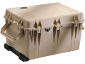 PELICAN（ペリカン）プロテクターケース 1660 フォームなし DESERT TAN [デザートタン] [1660-021-190] キャスター付き ハードケース 防水性・耐衝撃性・防塵性 保護ケース カメラ用品 収納可能な延長ハンドル