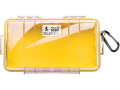PELICAN（ペリカン） マイクロケース 1060 YELLOW/CLEAR [イエロー/クリア] [1060-027-100] 透明 携帯電話 デジカメケース 保護ケース スキューバダイビング ハードケース