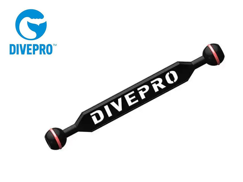 DIVEPRO ダイブプロ [Z12A] ダブルボールアーム 有効長さ:6インチ(15.24cm) 国内正規品 水中カメラ 水中撮影 スキューバダイビング
