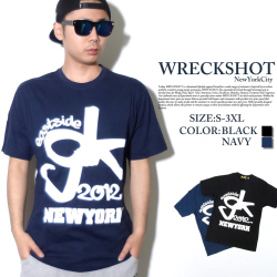 GHETTO KING by WRECK SHOT/レックショット/Tシャツ/B系/HIPHOP/ヒップホップ/wrs215