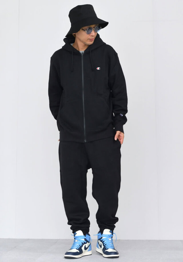 Champion チャンピオン スウェット セットアップ メンズ 裏起毛 ジップ 
