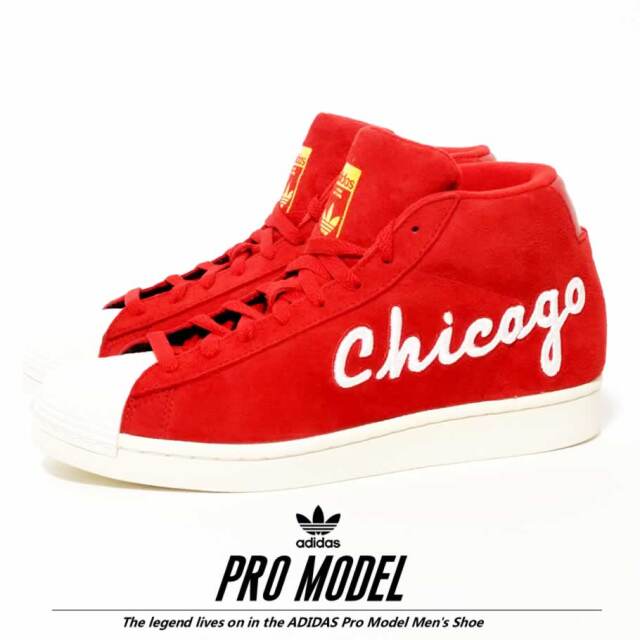 Adidas アディダス スニーカー メンズ レッド Pro Model Ev4485