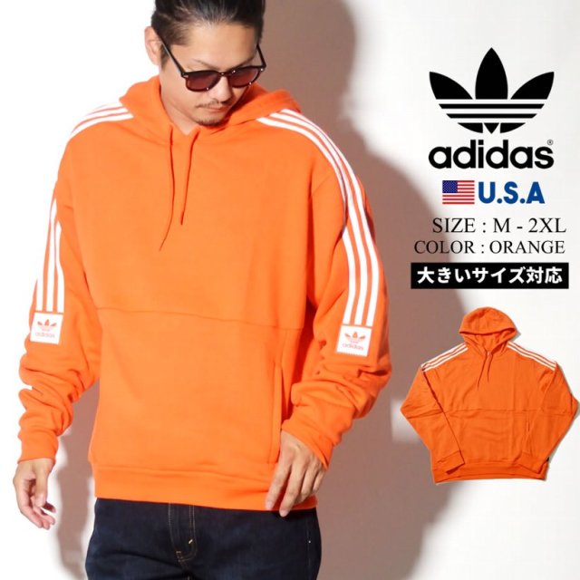 Adidas アディダス パーカー メンズ レディース 袖ロゴ ライン スケーター ストリート系 ファッション Ec7333 服 通販