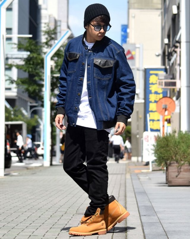 スタジャン ヒップホップ　bboy 楽天市場】【Black Blood Brothers】スタジアムジャンパー