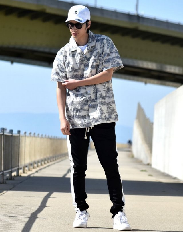 BLACK HORSE ブラックホース アロハシャツ メンズ 大きいサイズ 半袖  