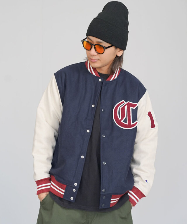 Champion チャンピオン スタジャン アワードジャケット 23FW 