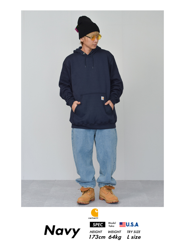 carhartt カーハート パーカー メンズ Midweight Hooded Sweatshirt K121
