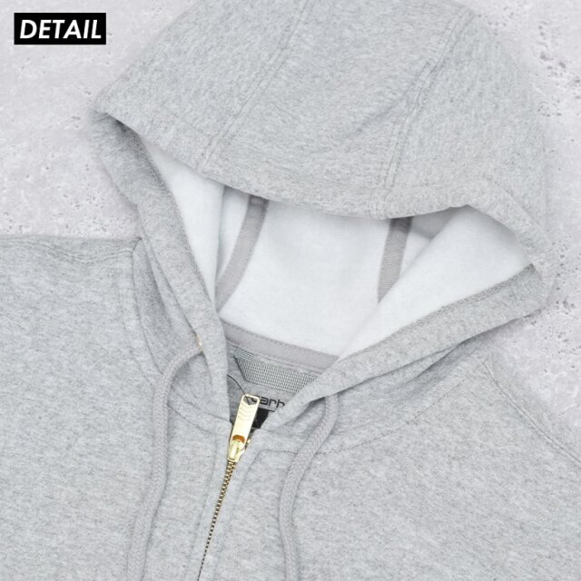 【US規格】希少 Carhartt ジップパーカー ビッグシルエット グレーXL carhartt カーハート ジップパーカー パーカー メンズ ジップ