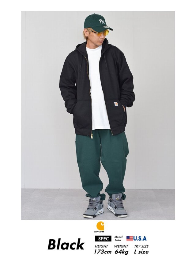 Carhartt ジップアップパーカー Mサイズ Carhartt カーハート パーカー CARHARTT MIDWEIGHT HOODED ZIP