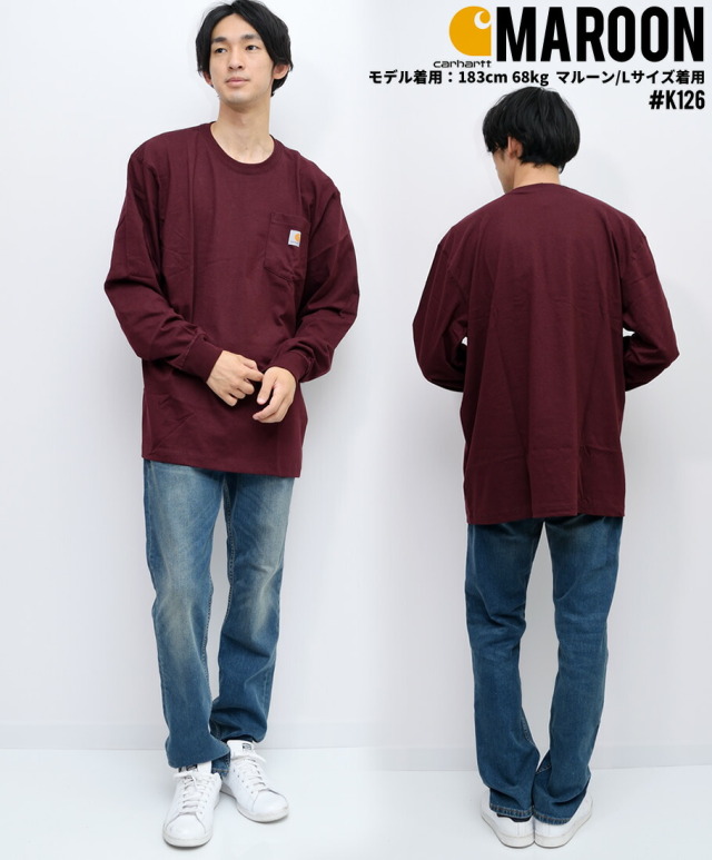 カーハート ダークグレー デニム長袖シャツ（carhartt - 【大人気 