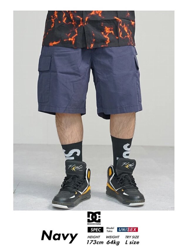 DC SHOES ディーシーシューズ ツイル カーゴ ハーフパンツ