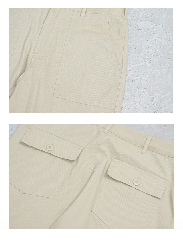 【関税込み】District Vision ベージュ ジッパー スポーツパンツ ネコポス不可)デサント(DESCENTE) MoveSport FRENCH TERRY