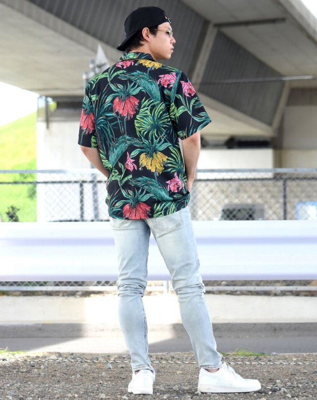 アロハ　ツペラツペラ　おばけ　シャツ アロハツペラツペラおばけシャツ