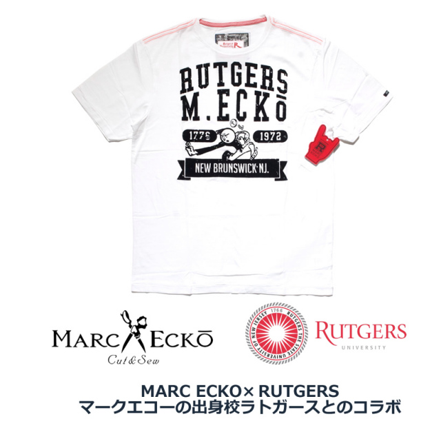MARC ECKO×RUTGERS 【マークエコー×ラトガース】 S/S TEEGO FOR IT TEE 
