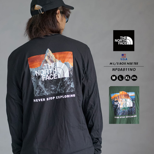 THE NORTH FACE ザノースフェイス ロングtシャツ メンズ 長袖 ロンT 