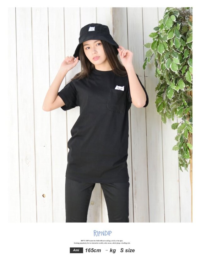 リップンディップ ポケットTシャツ メンズ 半袖 ポケT RIPNDIP