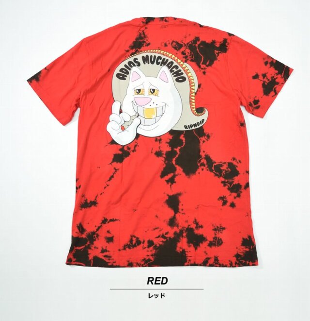 RIPNDIP リップンディップ tシャツ メンズ 半袖Tシャツ タイダイ