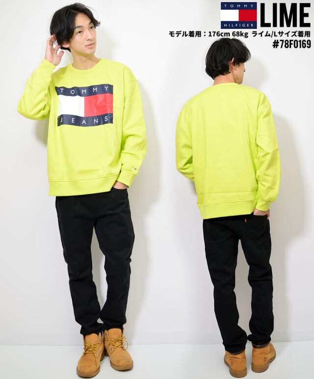 TOMMY JEANS トミー ジーンズ トレーナー メンズ ロゴ