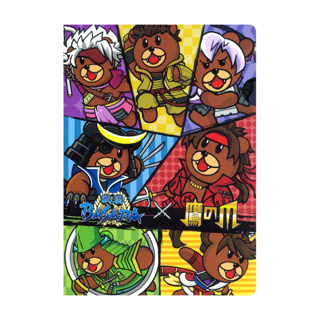 戦国BASARA×鷹の爪 クリアファイル 武将