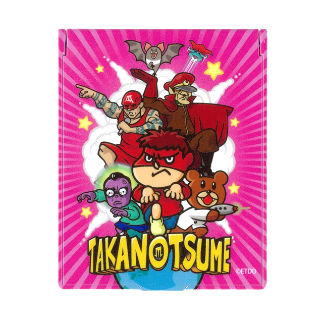 鷹の爪DO コンパクトミラー ピンク