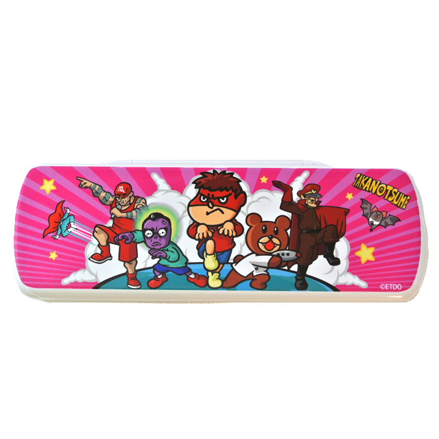 鷹の爪DO ペンケース ピンク