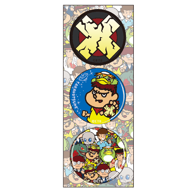 映画鷹の爪8 缶バッチセット