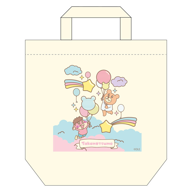 鷹の爪 トートバッグ パステル