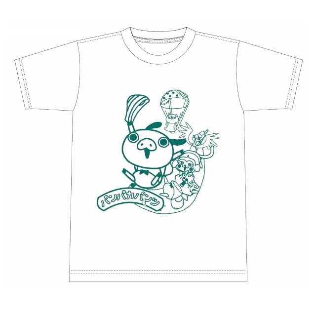 パンパカパンツ Tシャツ（バナナ）白