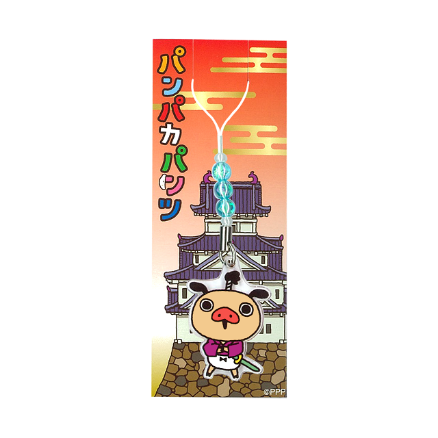 パンパカパンツ 和柄アクリルストラップ/殿様