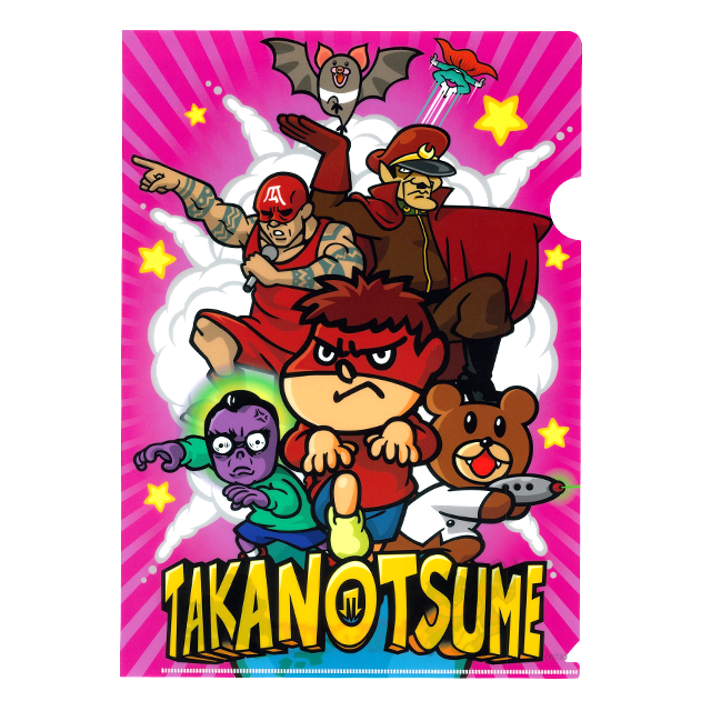 Dle Shop 鷹の爪do クリアファイル ピンク アニメキャラクターグッズ ぬいぐるみ Dvd通販サイト