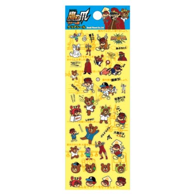 鷹の爪　クリアステッカー（マナーの掟）