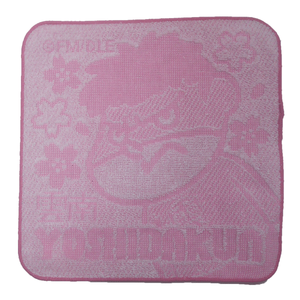 鷹の爪 （雲南）吉田くんミニタオル（ピンク）