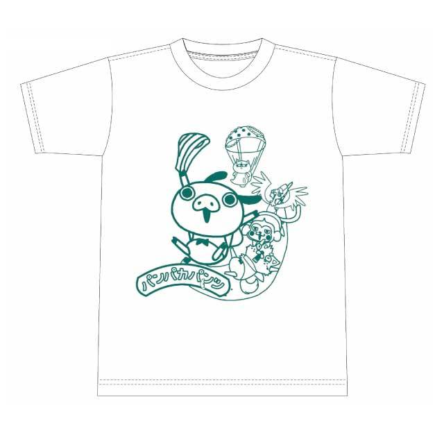 パンパカパンツ Tシャツ（バナナ）白